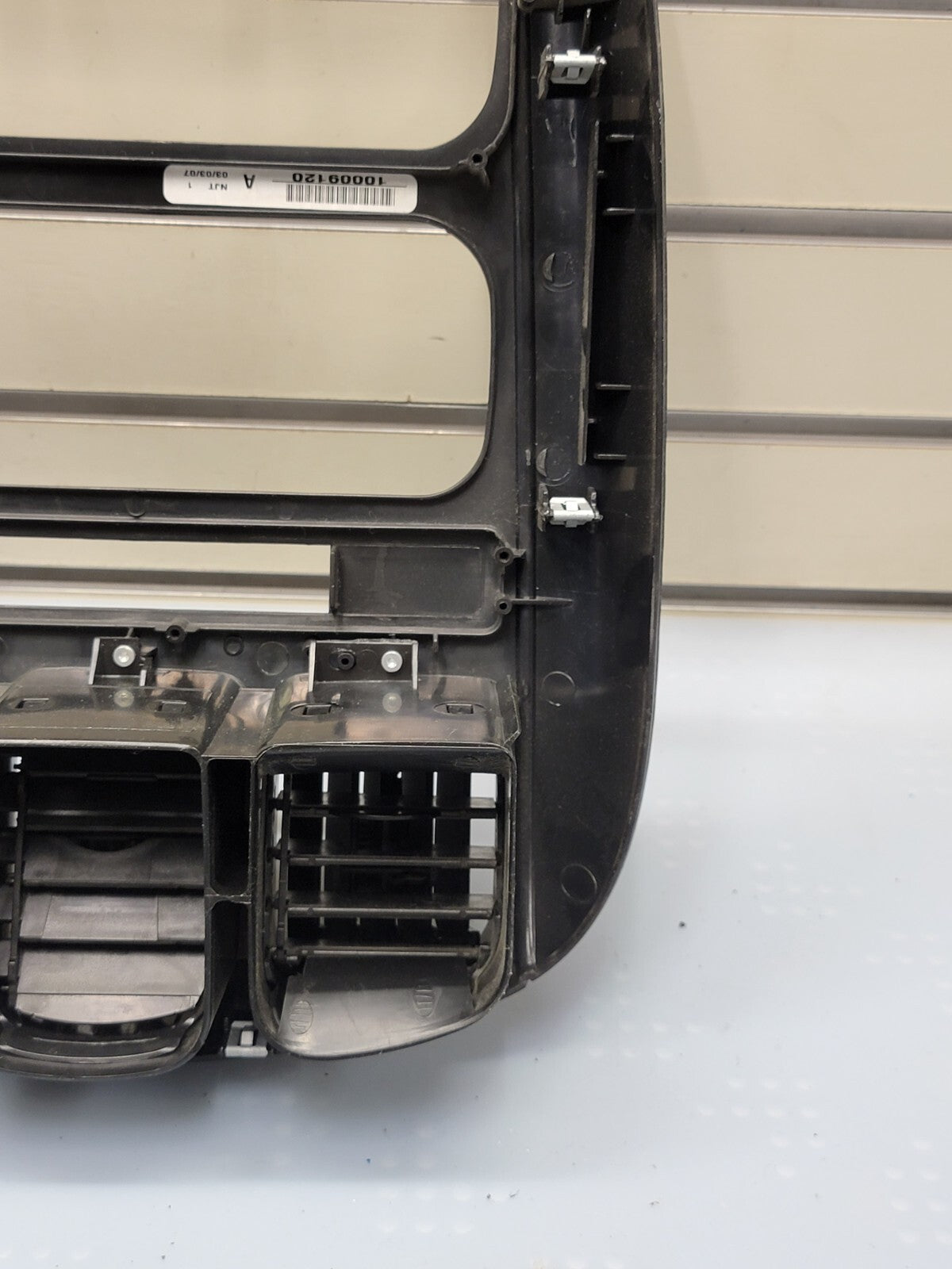 🔥01-07 Dodge Caravan Town & Country dash radio climate TRIM bezel carbon fiber