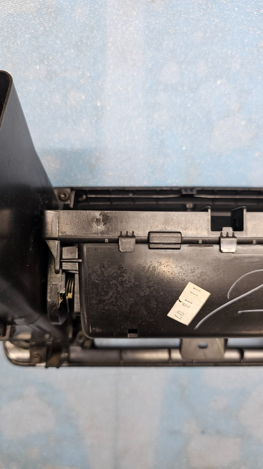 🔥05-09 OEM Subaru Legacy Outback Center Dash Bezel Vents Clock Storage Black