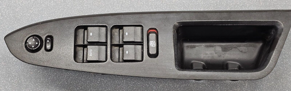 🔥06-08 CHEVY IMPALA LEFT DRIVER MASTER POWER WINDOW SWITCH BEZEL ASSEMBLY BLACK
