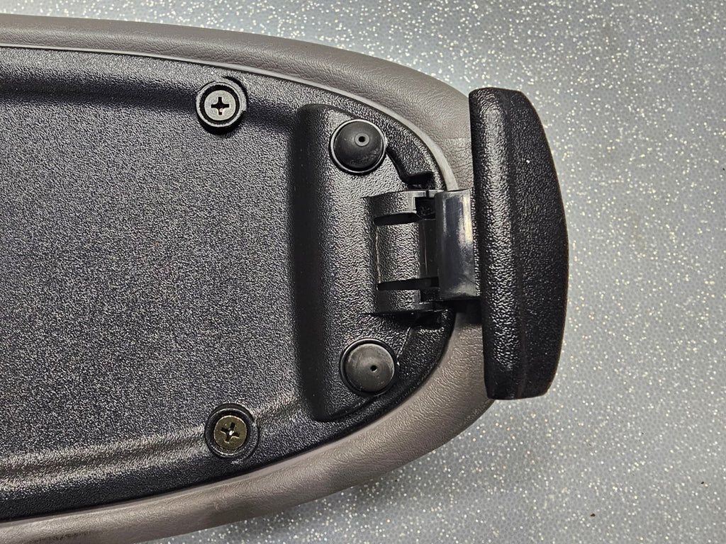 🔥00-07 FOCUS CENTER CONSOLE LID ARMREST LID COVER LEATHER STORAGE ASSEMBLY GRAY