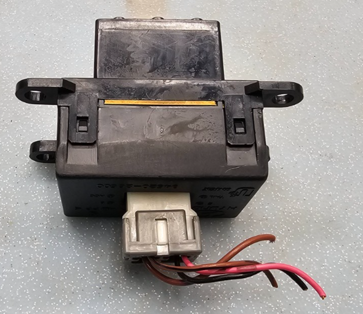 🔥01-06 Hyundai Santa Fe Digital Clock Time Display Assembly Black OEM