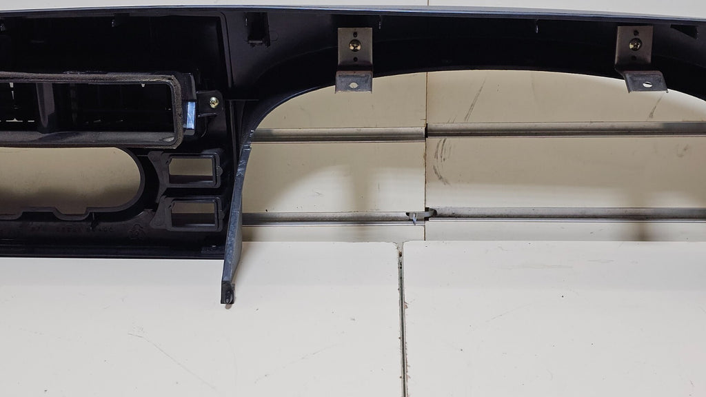 98-01 Frontier Xterra Dash Instrument Cluster Speedometer Bezel Trim Blue/Gray