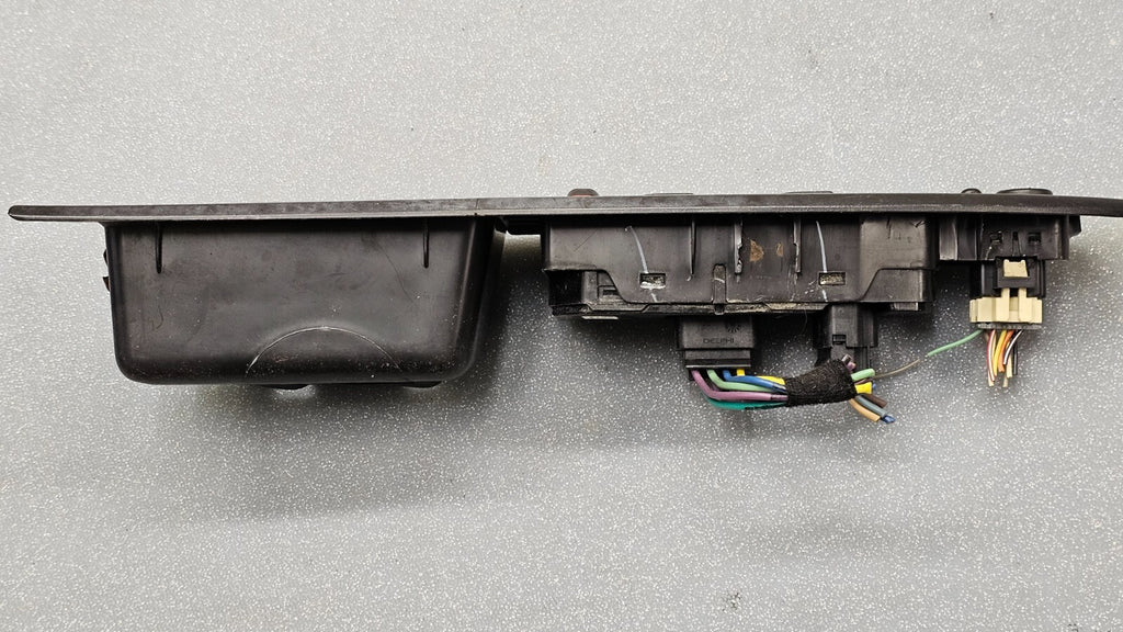 🔥09-16 CHEVY IMPALA LEFT DRIVER MASTER POWER DOOR WINDOW SWITCH BEZEL BLACK