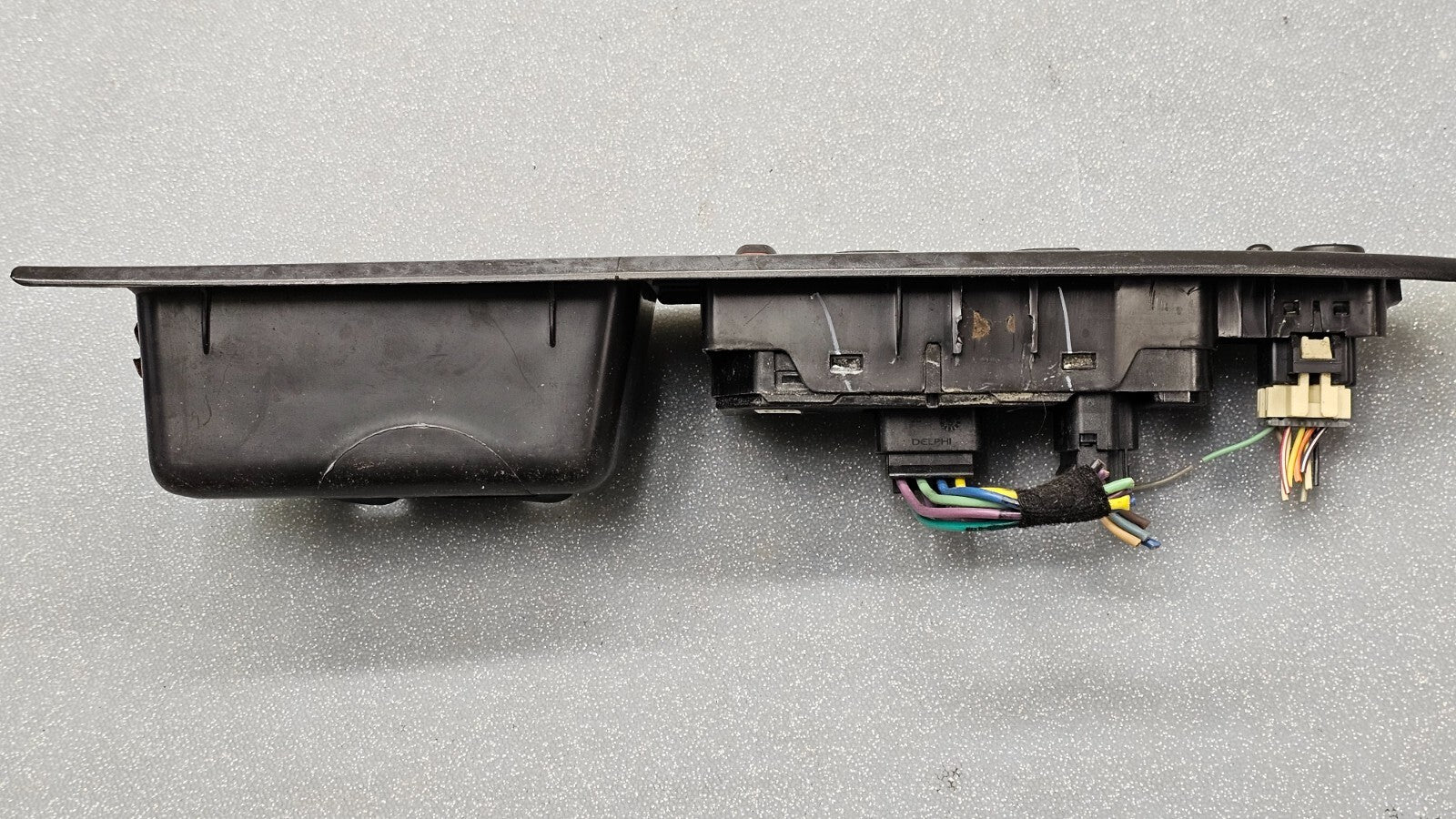 🔥09-16 CHEVY IMPALA LEFT DRIVER MASTER POWER DOOR WINDOW SWITCH BEZEL BLACK