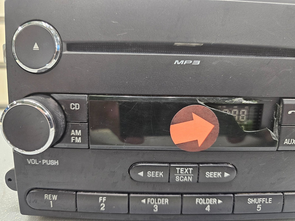 🔥07-08 FORD F-150 DASH AM FM Radio STEREO AUX CD PLAYER RECEIVER MP3 OEM