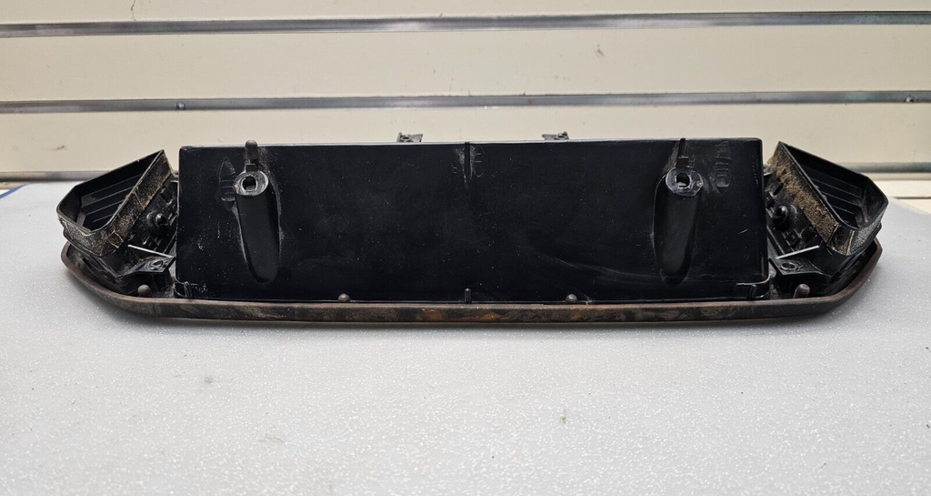 87-91 Ford F150 BRONCO Dash Instrument Cluster Bezel Speedo Gauge Trim Wood C11