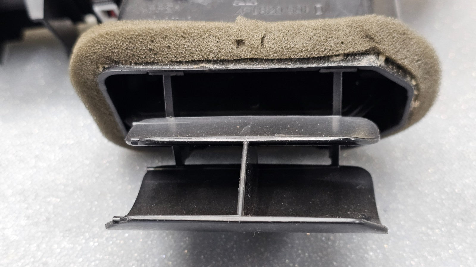 🔥07-11 Audi A6 S6 Dash Left Driver Master AC A/C Heater Air Vent Panel Black
