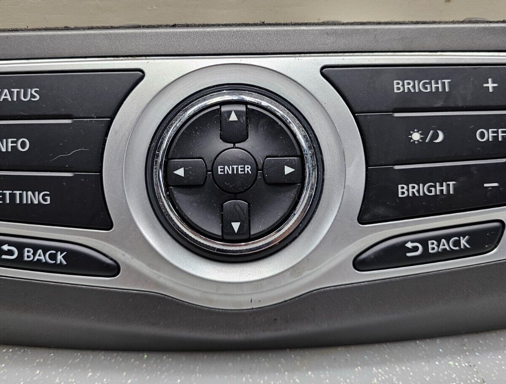 09-14 Nissan Murano Front Dash AC Heater Temperature Climate Control Conditioner