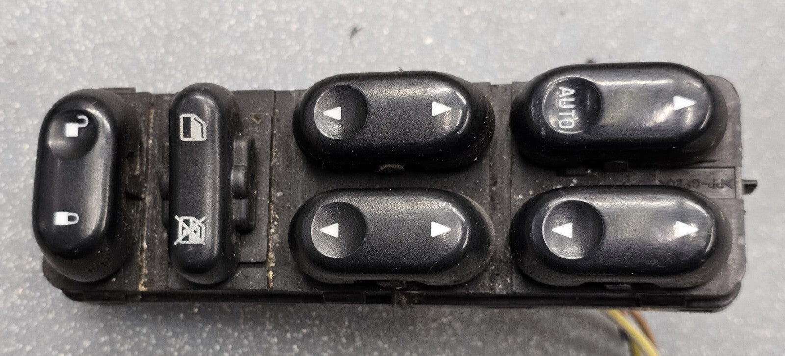 🔥01-07 Escape Mariner Tribute Front Left Driver Master Door Window Switch Black