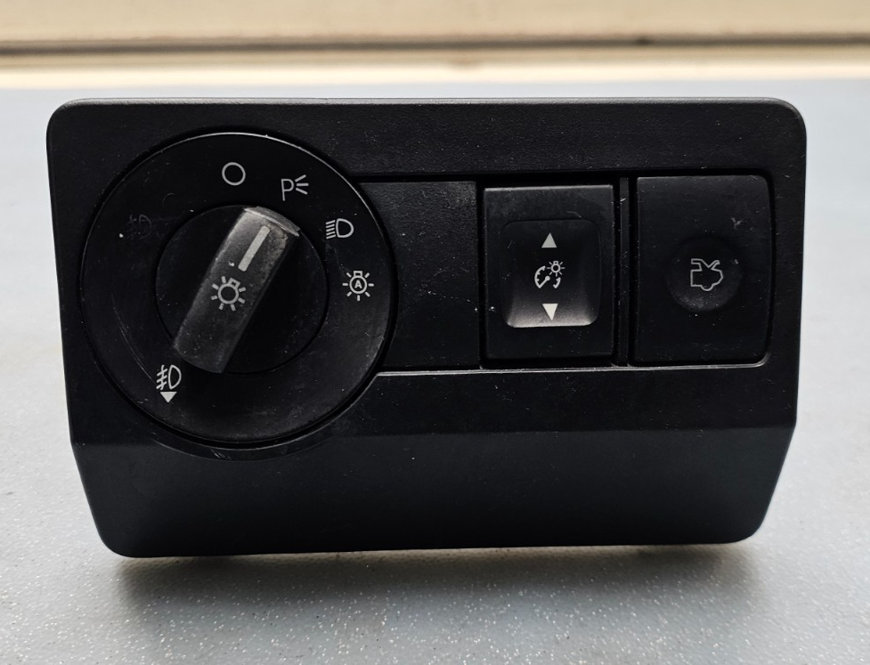 🔥10-12 FORD FUSION MILAN HEADLIGHT LAMP DIMMER CONTROL TOGGLE SWITCH BLACK OEM