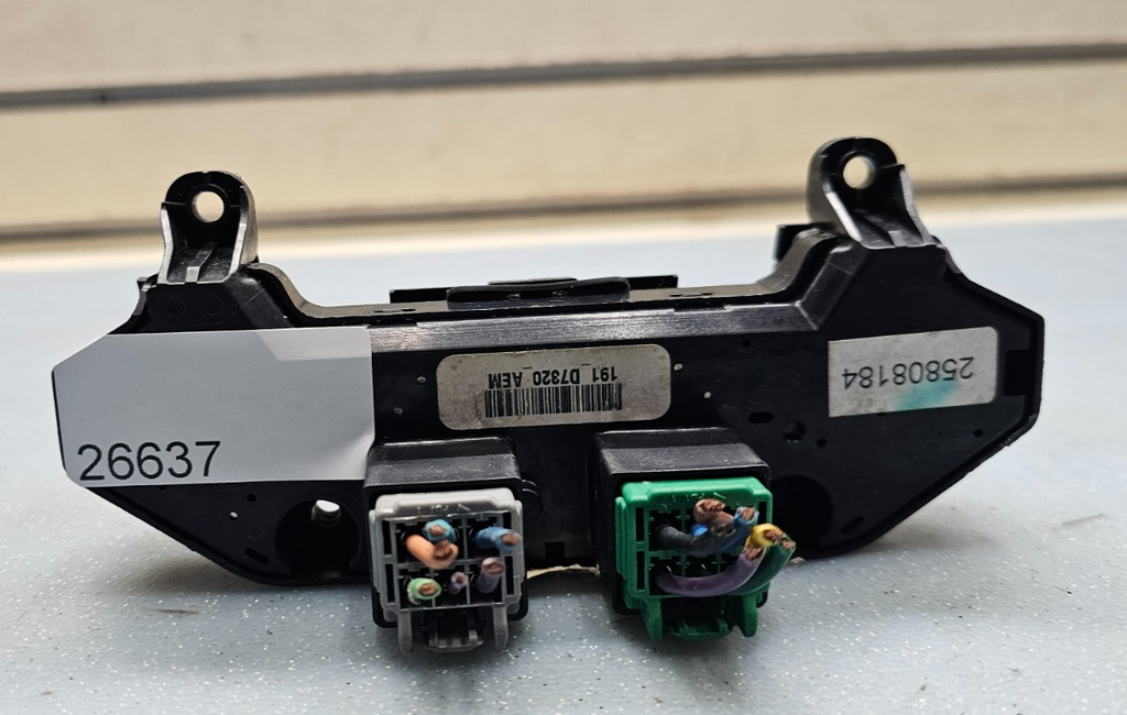 🔥07-08 Equinox Front Left Driver Master Door Window Power Switch Assembly BLACK
