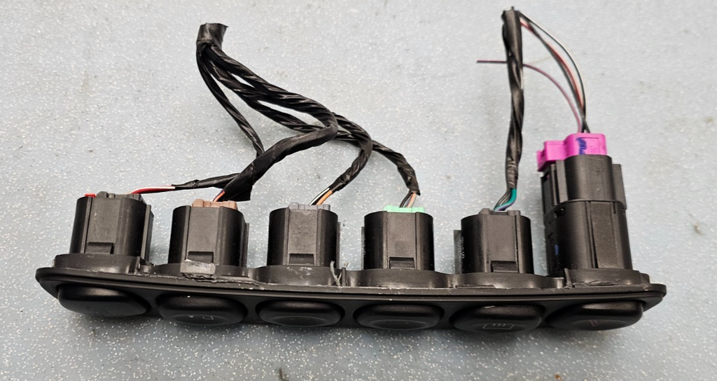 🔥2005-2007 Mercury Mariner Hazard Defrost Info Park Switch Control OEM BLACK