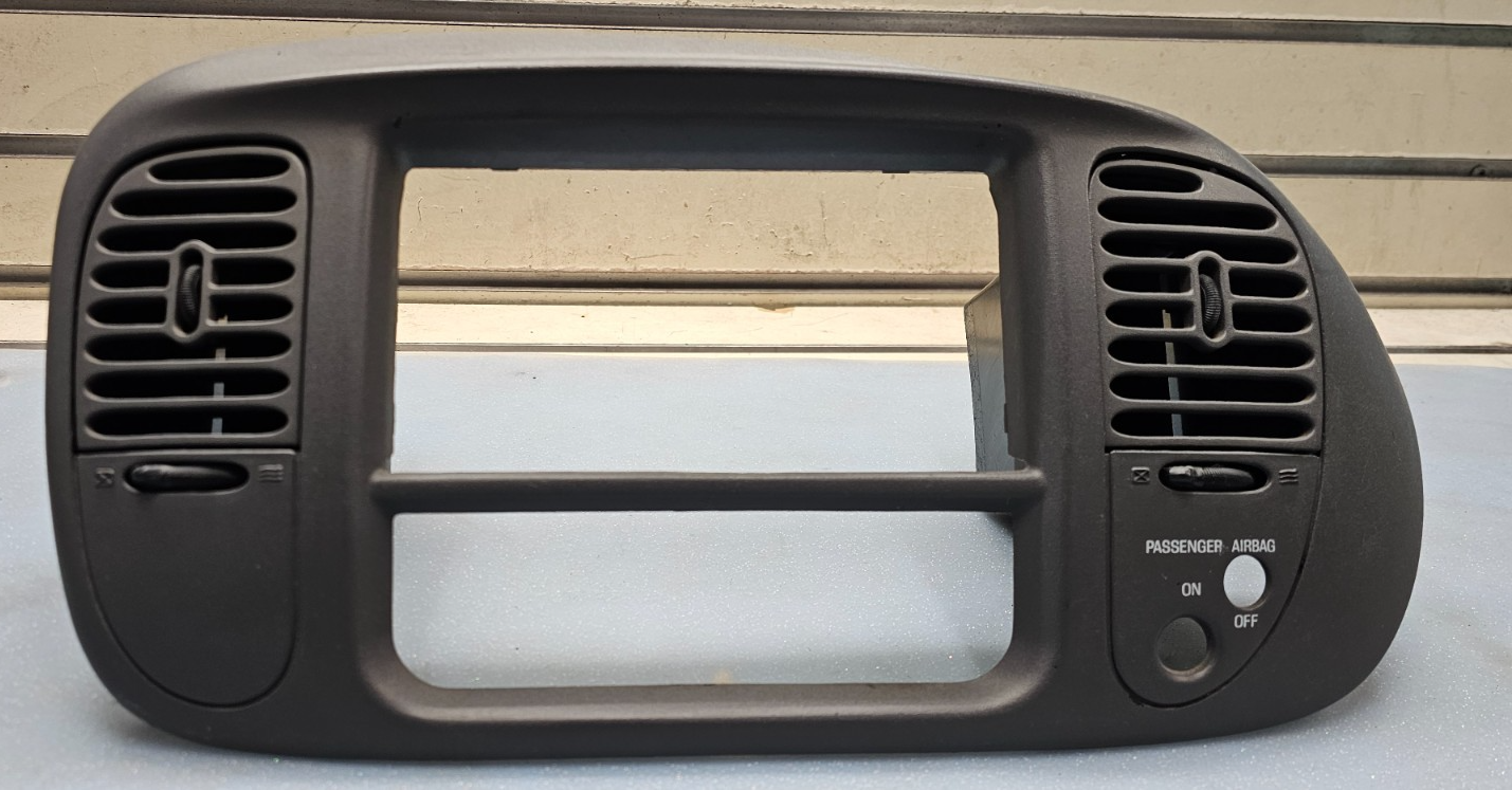 🔥97-03 FORD F150 Expedition Dash Climate Control Radio Stereo Bezel DARK GRAY