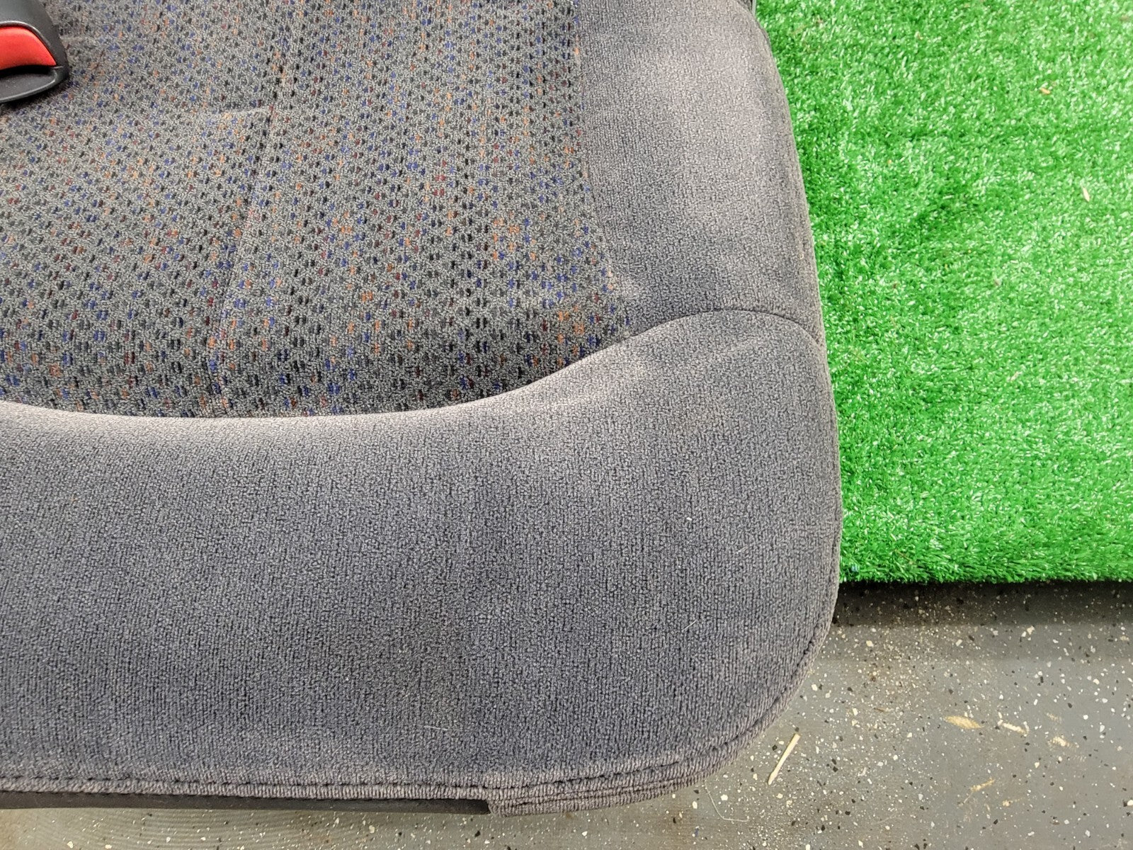 🔥2007-2014 Escalade Suburban Tahoe Yukon Third 3rd Row Seat GRAY CLOTH LEFT