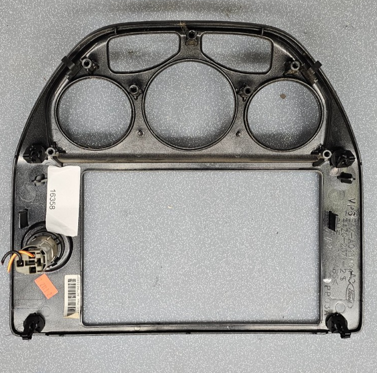 🔥05-07 FOCUS CENTER DASH RADIO STEREO CLIMATE CONTROL BEZEL TRIM PANEL SILVER