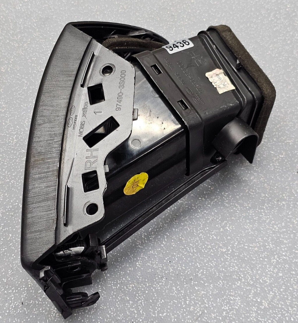 🔥09-14 HYUNDAI SONATA DASH RIGHT PASSENGER AIR VENT CONDITIONING HEATER BLACK
