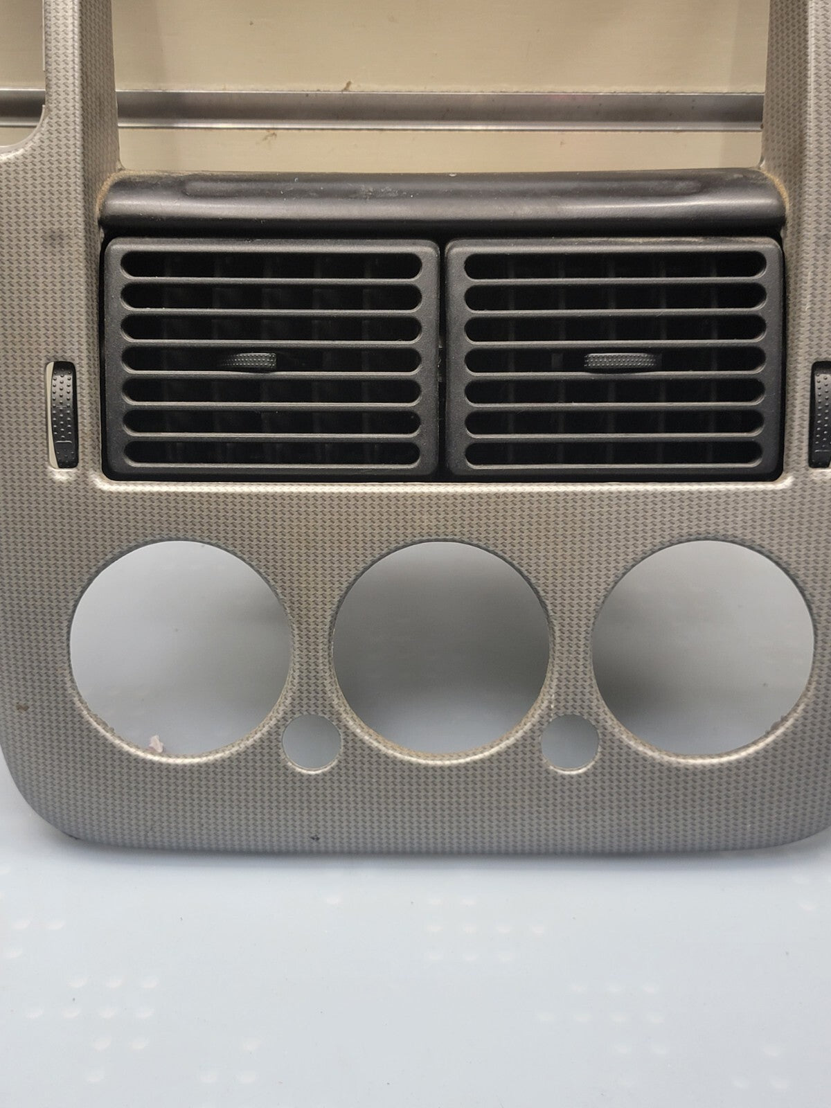 🔥02-05 FORD EXPLORER RADIO AUDIO CLIMATE TEMPERATURE CONTROL BEZEL carbon fiber