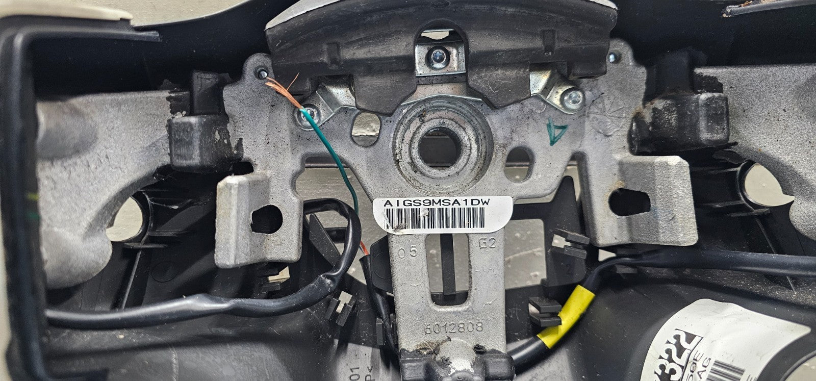 🔥04-07 Infiniti QX56 Steering Wheel Column Control Leather Black Wood OEM