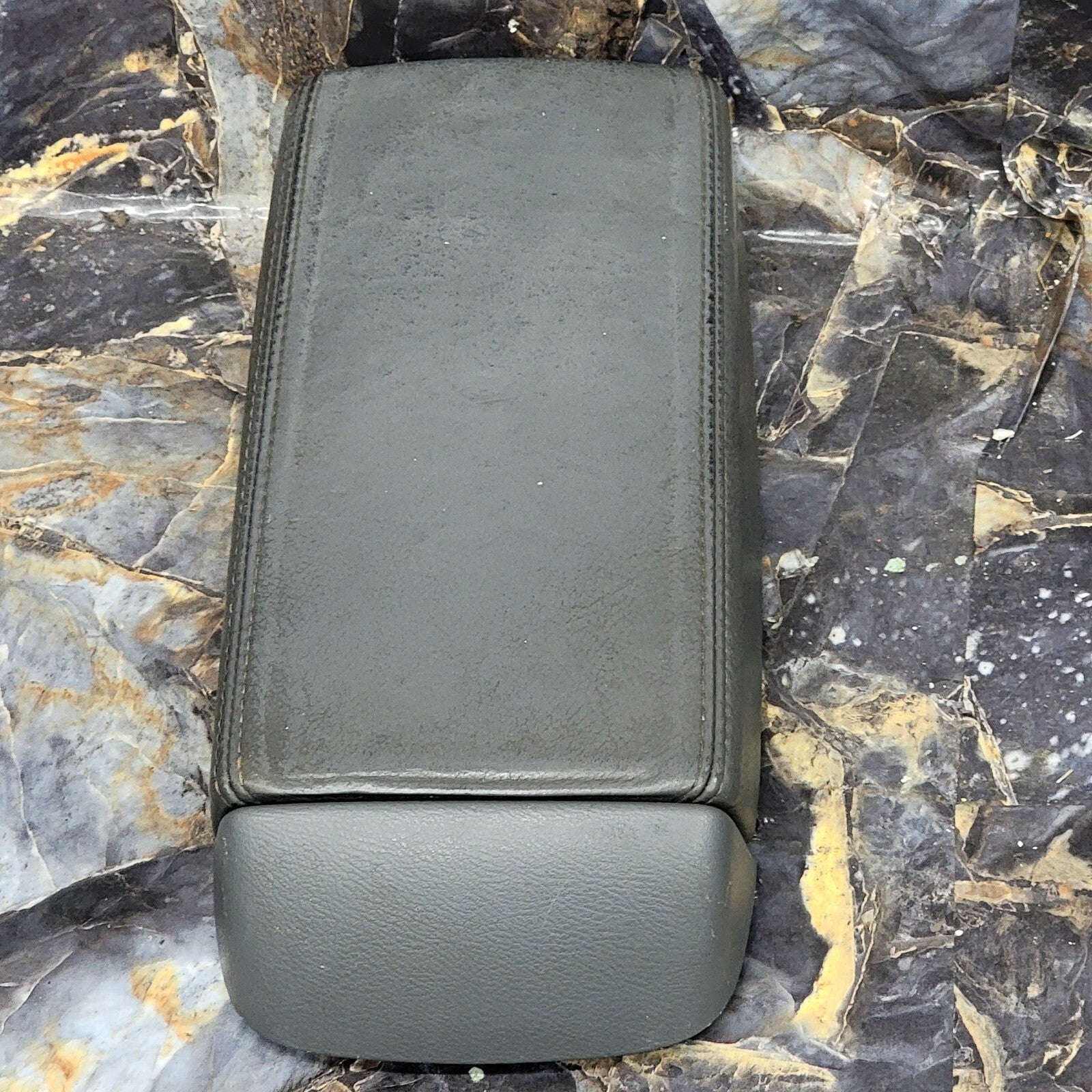 🔥03-07 Honda ACCORD Acura TSX Center Armrest Lid UPPER w/Out Lower LEATHER GRAY