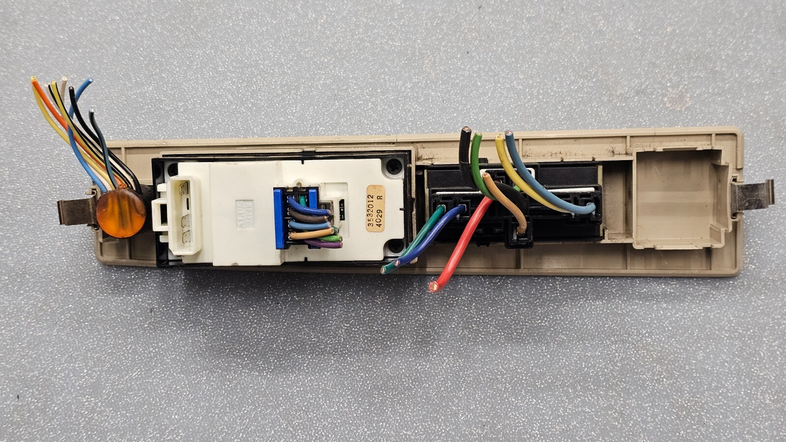 🔥94-96 Deville Door Left Driver Master Power Window Switch Assembly Tan OEM