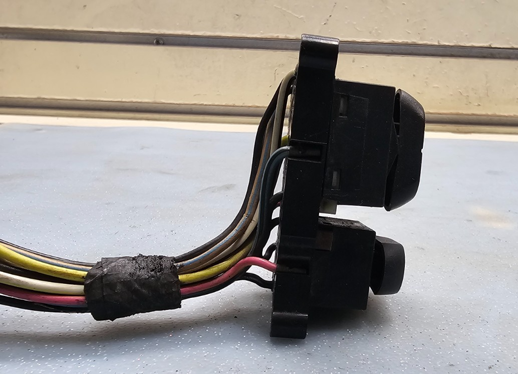 🔥1992-1996 F150 F250 F350 POWER LEFT WINDOW SWITCH LH  BLACK