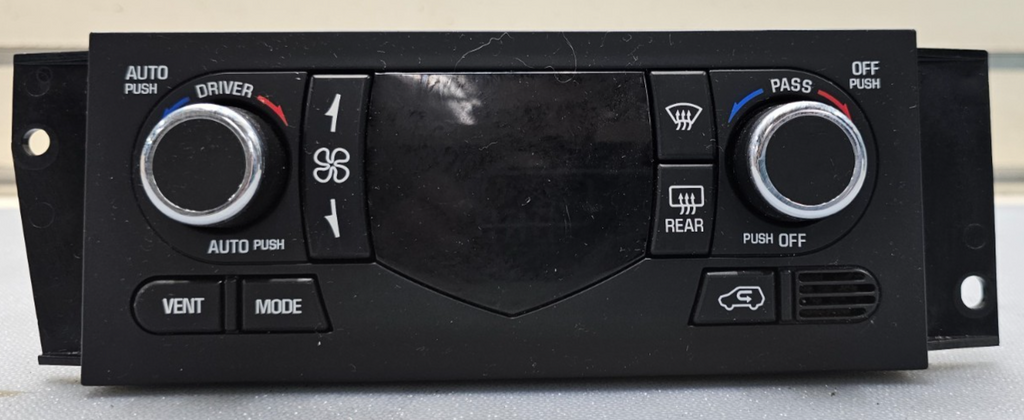 🔥02-07 Buick Rendezvous Dash AC Heater Defrost Temperature Climate Control