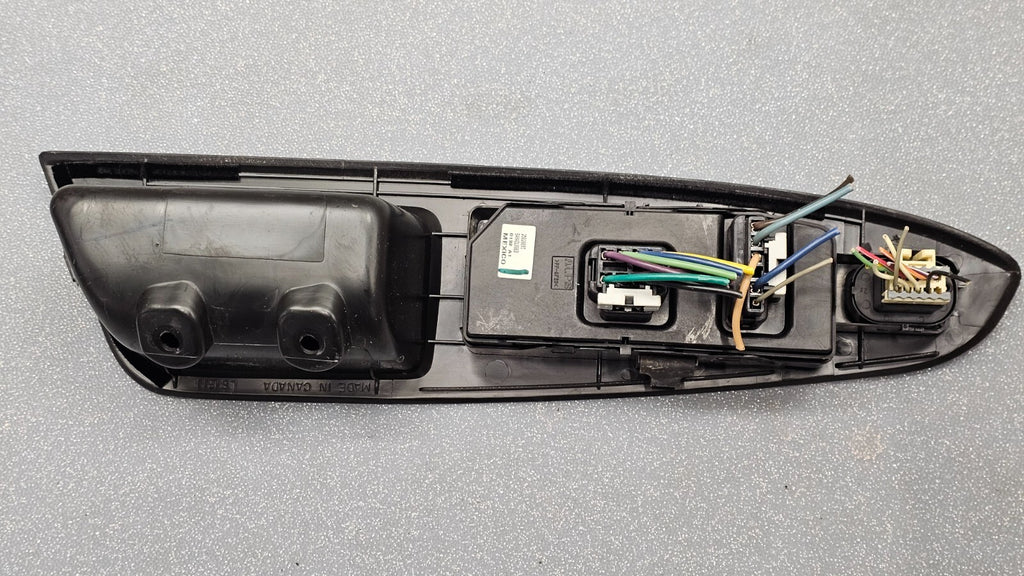 🔥06-08 CHEVY IMPALA LEFT DRIVER MASTER POWER WINDOW SWITCH BEZEL ASSEMBLY BLACK