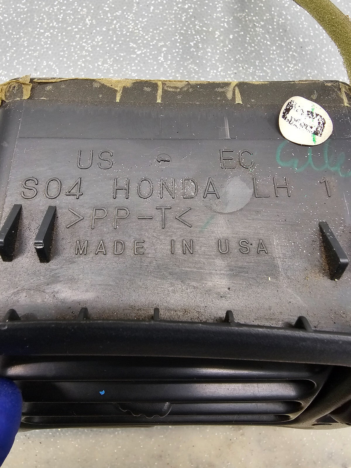96-00 Civic Sedan Dash Left Driver A/C Air Vent Heater Grille Conditioning Black