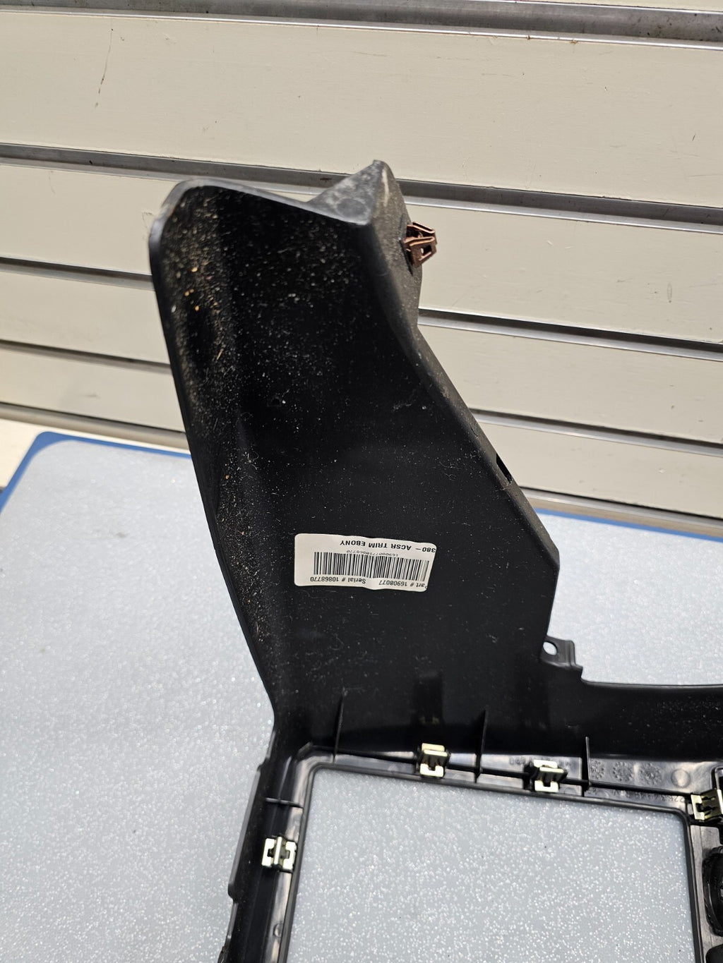 🔥04-07 Chevrolet MALIBU Dash Center RADIO BEZEL Climate Air Vents Trim BLACK B7