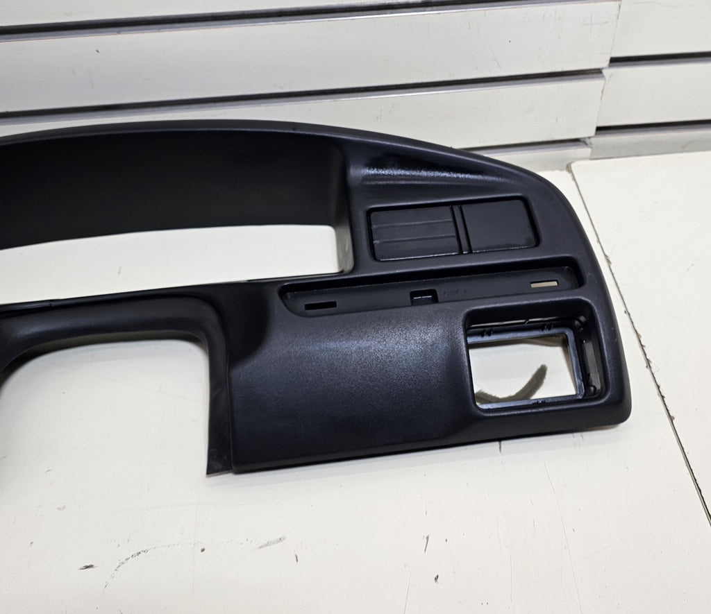 92-96 Ford F150 BRONCO Instrument Cluster Gauge Bezel Dash Trim Panel BLACK C12