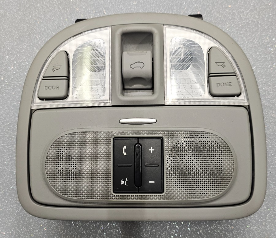🔥07-12 HYUNDAI SANTA FE FRONT OVERHEAD CONSOLE DOME MAP LIGHT LAMP SUNROOF GRAY