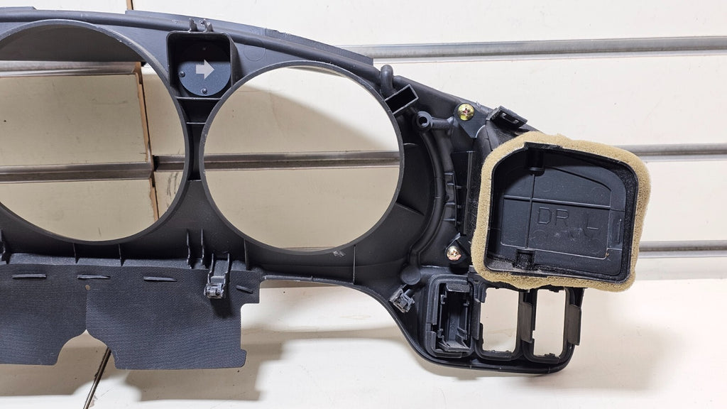 🔥99-03 Acura TL Dash Instrument Cluster Speedometer Radio Bezel Panel Black OEM