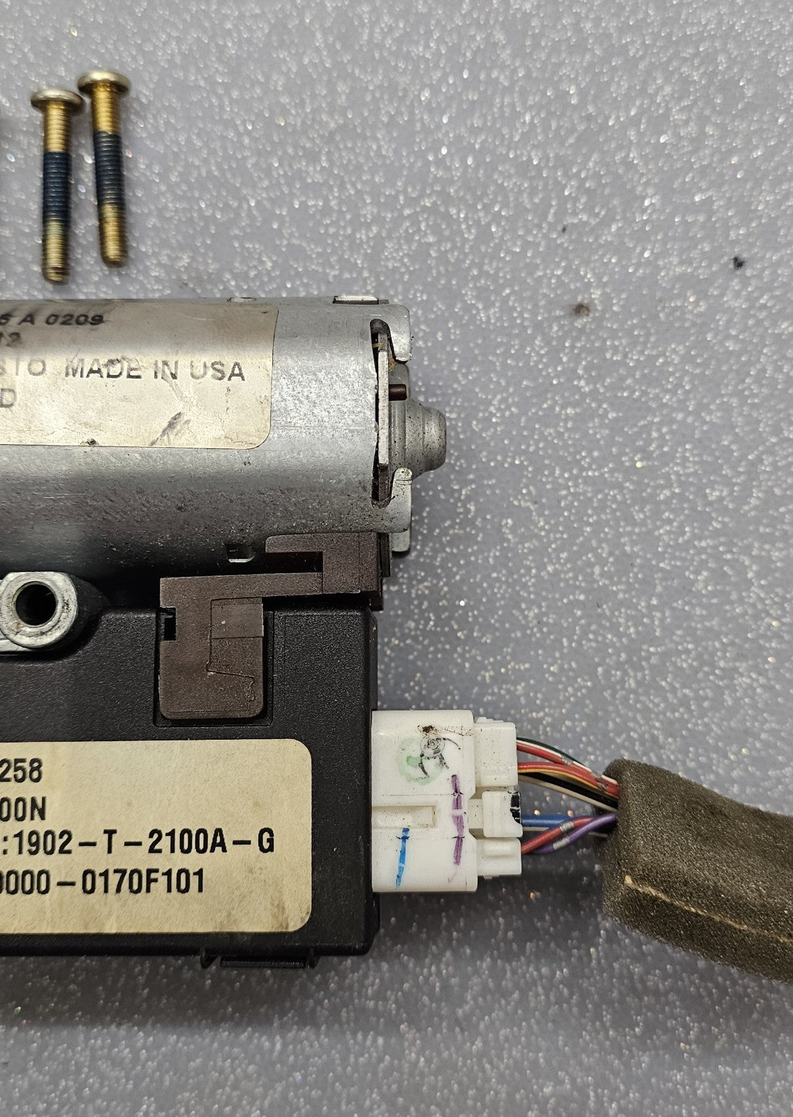 02-06 Toyota Camry Power Sunroof Moonroof Sun Roof Motor Assembly