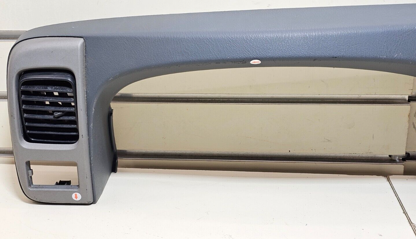 98-01 Frontier Xterra Dash Instrument Cluster Speedometer Bezel Trim Blue/Gray