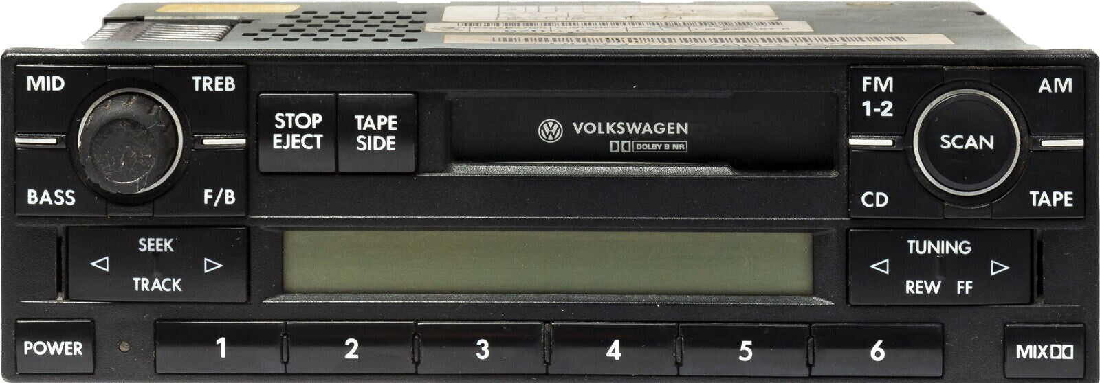 🔥98-01 Volkswagen Golf Jetta Passat AM FM Radio Receiver Cassette Player Stereo