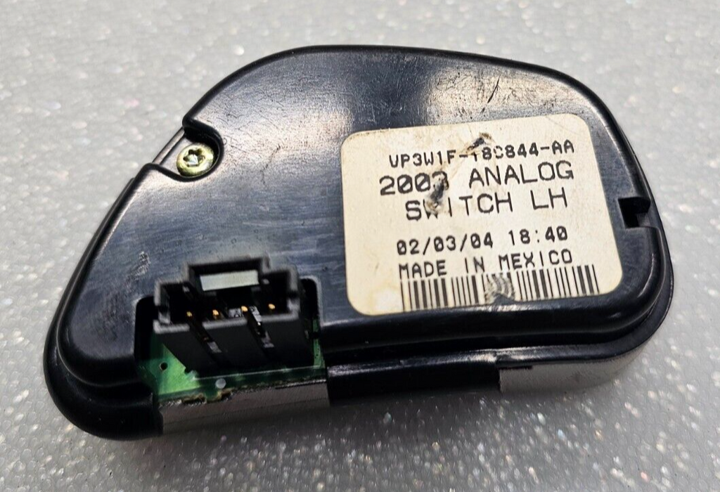 🔥03-07 Lincoln Town Car Steering Wheel Control Cruise Control Silver Trim OEM