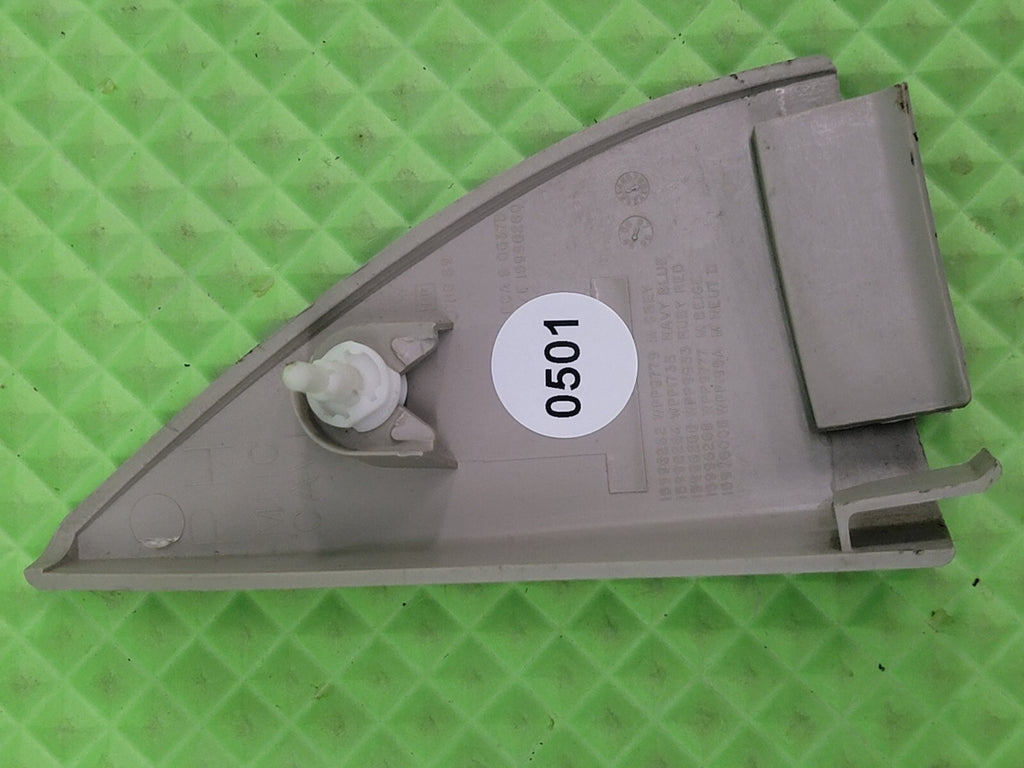 🔥1995-1998 Chevrolet Tahoe Suburban Door Panel Mirror Cover Trim RIGHT GRAY