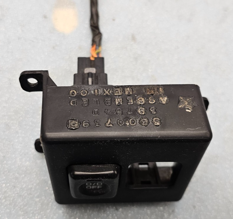 🔥1994-1997 DODGE RAM  1500 2500 3500 OVERDRIVE SWITCH WITH BEZEL BLACK OEM