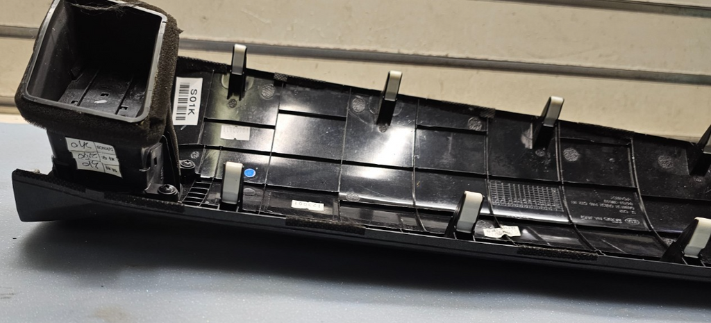 🔥11-16 KIA SPORTAGE LEFT DASHBOARD TRIM WITH AIR VENTS BLACK OEM