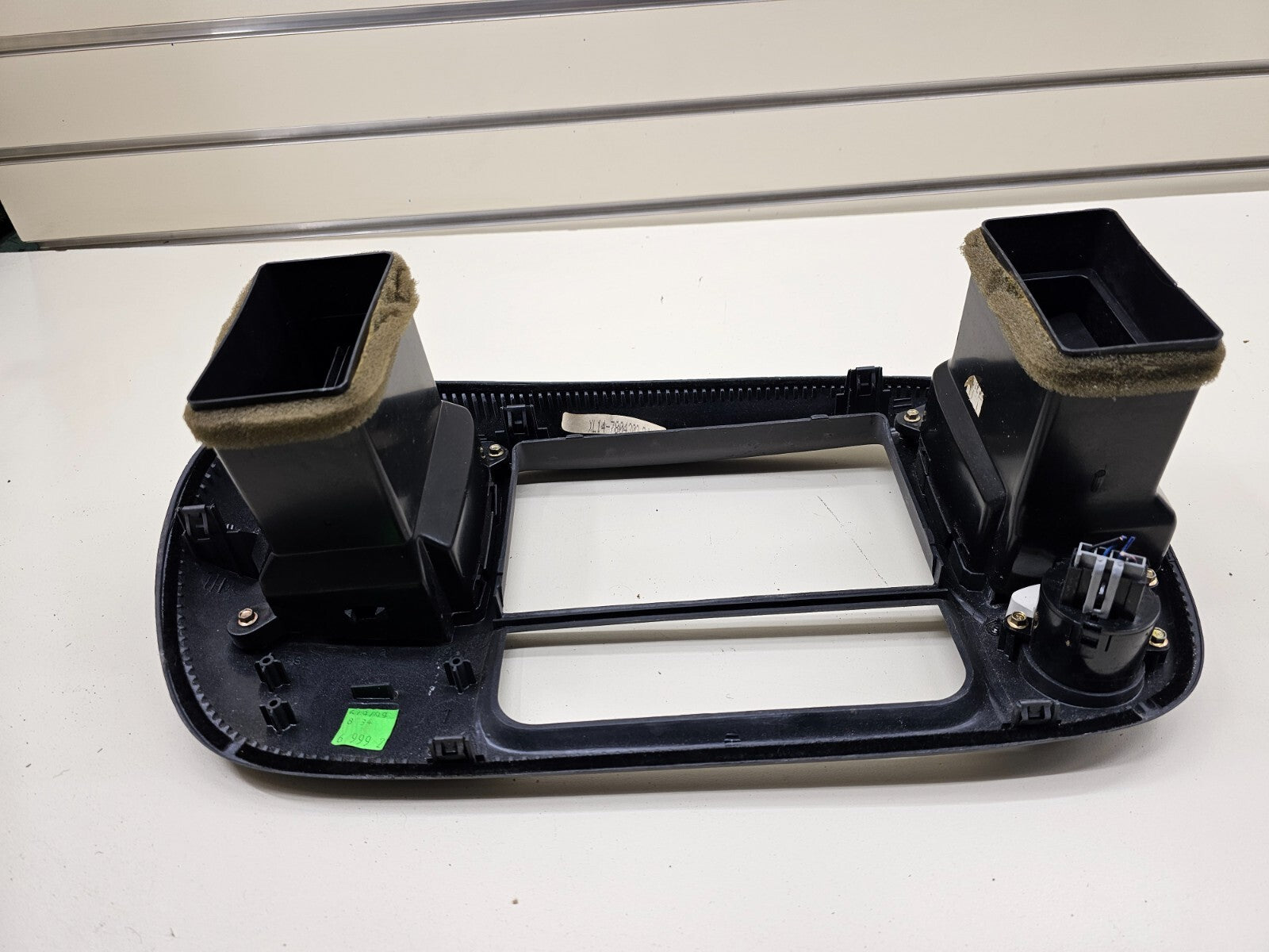 🔥97-03 Ford F150 Center Dash Radio Climate Trim Surround BEZEL Panel Line GRAY
