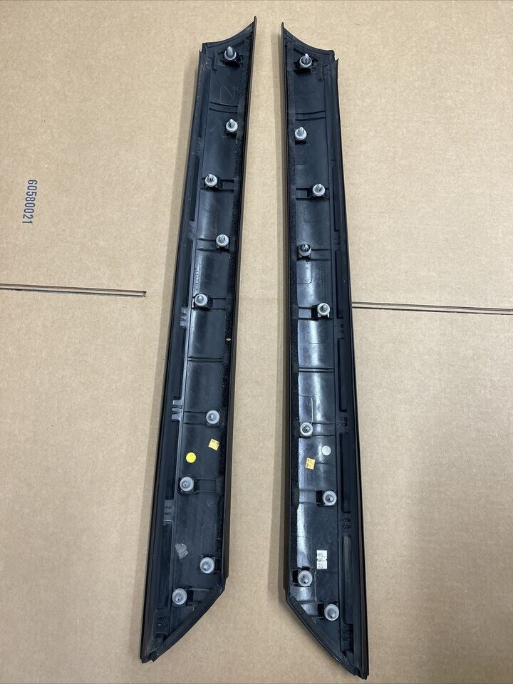 10-13 Kia Soul Front Left/Right Windshield Pillar Garnish Molding Panel Trim Set