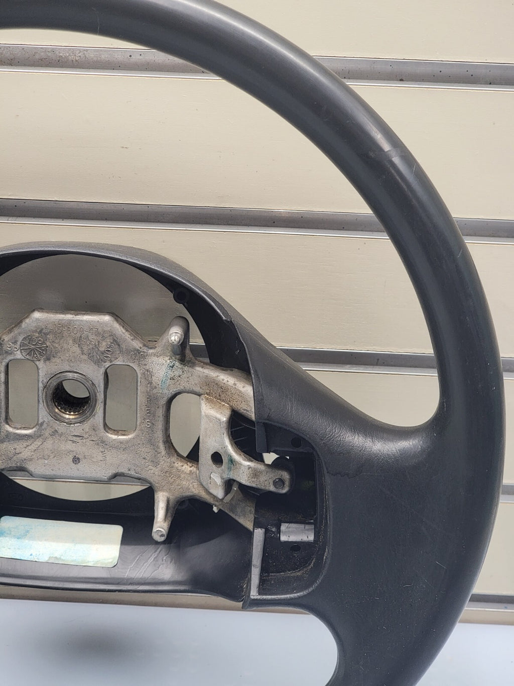 🔥1997-2003 Ford F-150 rubber Steering Wheel Cruise Dash black