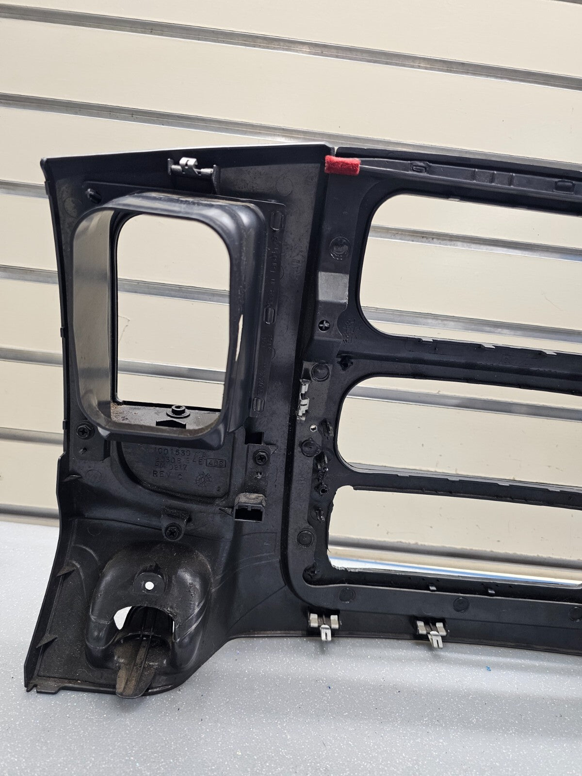 🔥02-05 Dodge RAM Dash RADIO SUUROUND Bezel Climate Trim Panel Storage Black B10