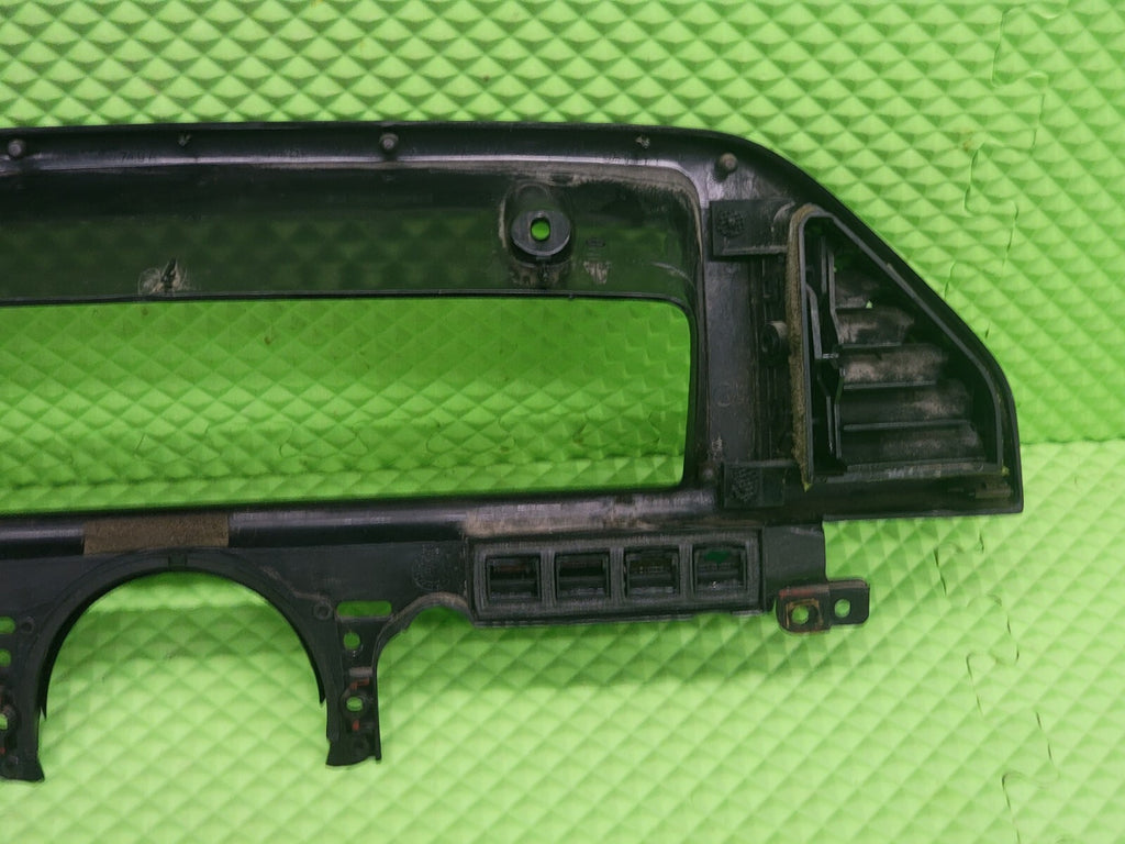 87-91 Ford F-150 F250 F350 BRONCO Dash CLUSTER Bezel Speedo Gauge Trim Black C11