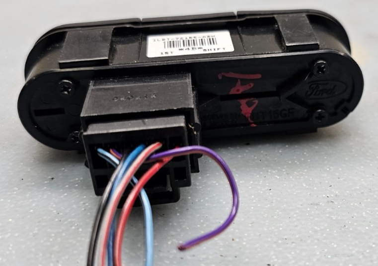 🔥02-05 EXPLORER MOUNTAINEER 4X4 4WD SELECTOR SWITCH CONTROL TRANSFER CASE BLACK