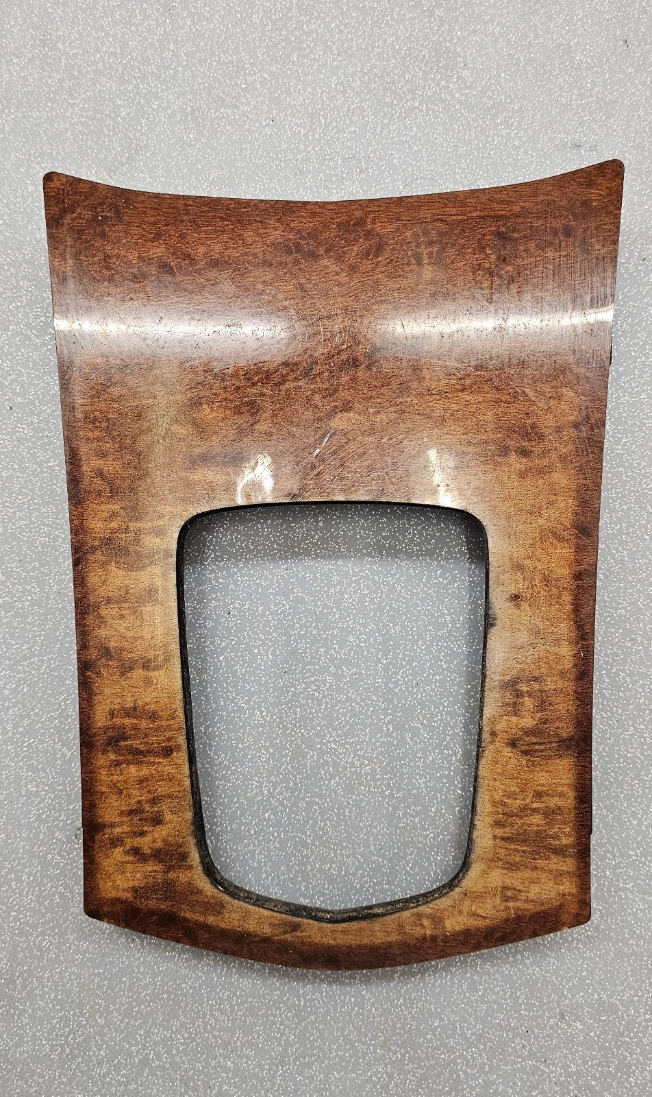 🔥2007-2009 Cadillac SRX Shifter Trim Bezel Front Center Console Woodgrain OEM