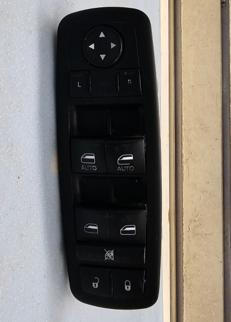 🔥08-20 Grand Caravan Town Country Master Left Driver Window Switch BLACK WS29