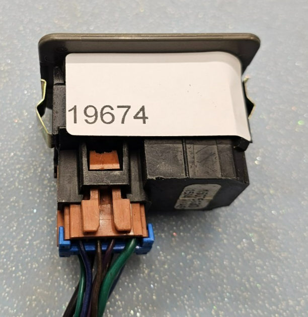 🔥99-02 Chevy Silverado SIERRA Power Window Switch Lock REAR Left/Right Tan WS3