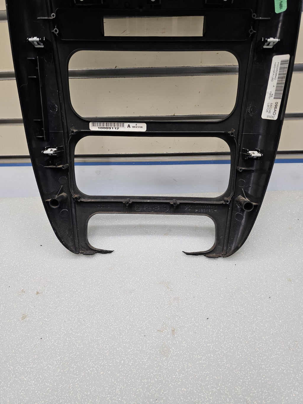 🔥01-07 Dodge Caravan Town & Country dash radio climate TRIM bezel BLACK/SILVER