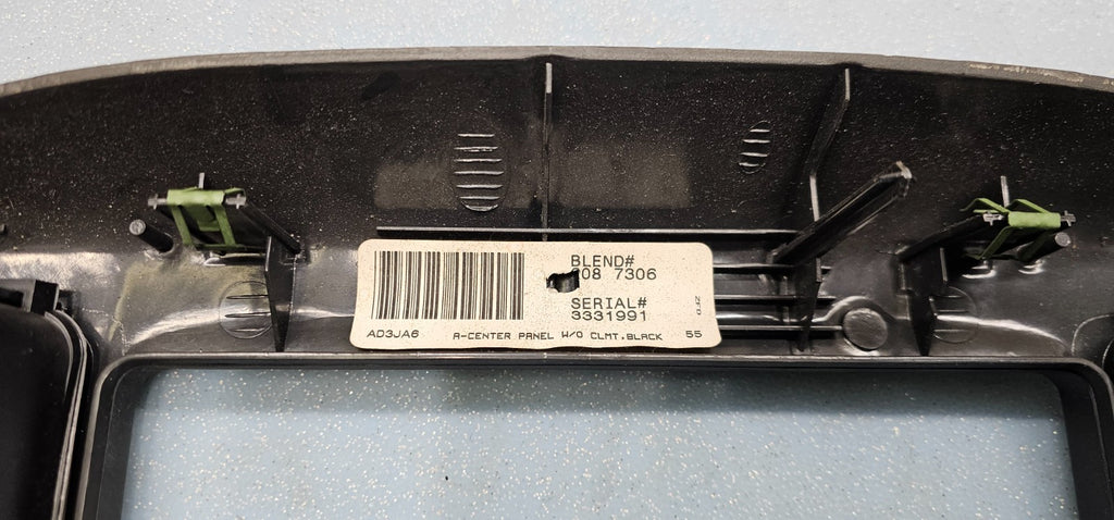 🔥01-07 FORD ESCAPE CENTER DASH RADIO A/C CLIMATE TRIM BEZEL BLACK OEM